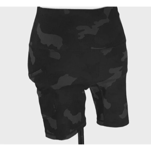 Yogalicious Womens High Waist Biker Shorts Size XS Squat Proof Side Pocket - Picture 14 of 15